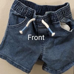12 Month garanimalsl blue  shorts
